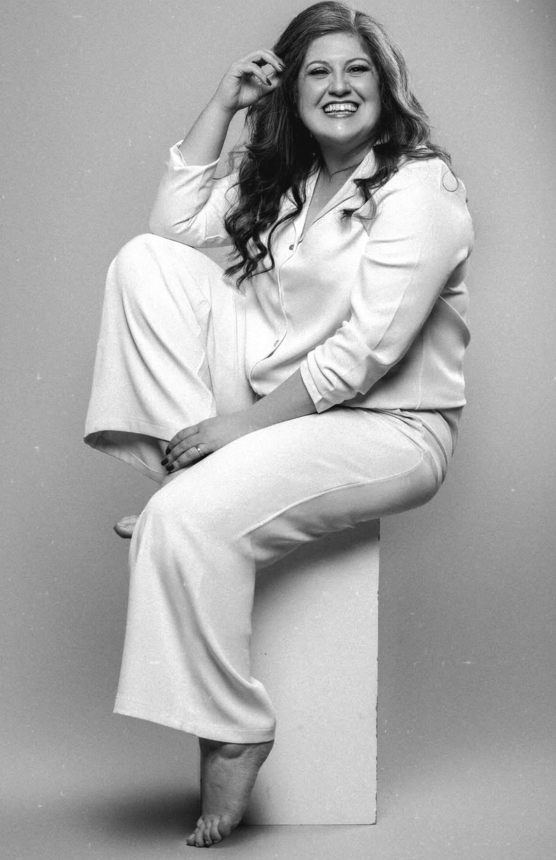 Úrsula Guirro sorrindo